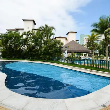 Riviera De Sao Lourenco, Condo Acqua A 0,5 Min Da Praia - Estilo Resort! Lindo Apto Com Ar Condicionado E Wifi Exterior photo