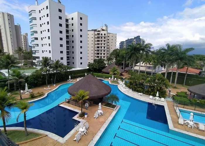 Riviera De Sao Lourenco, Condo Acqua A 0,5 Min Da Praia - Estilo Resort! Lindo Apto Com Ar Condicionado E Wifi